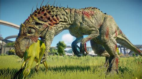 恐龙动画系列：彩色棘龙VS食肉牛龙，侏罗纪公园恐龙大战_高清1080P在线观看平台_腾讯视频