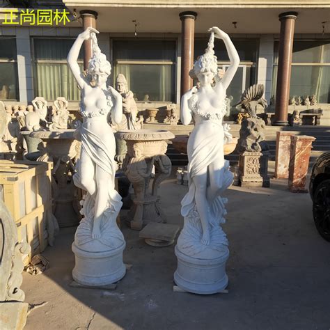 欧式石雕人物 汉白玉西方女性雕塑 大理石艺术女神雕塑摆件定制-阿里巴巴