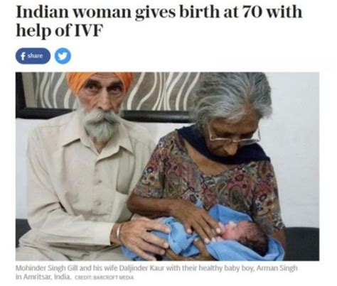 印度70岁老妇人工受孕如愿产子 首次当妈-新闻中心-南海网