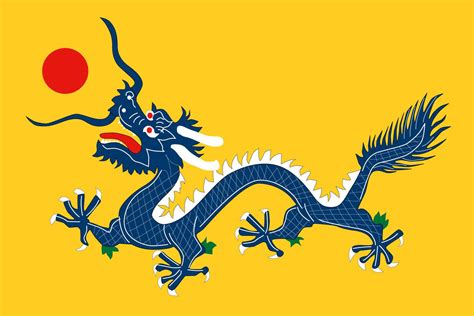 晚清的黄龙旗也是中国史上第一面“国旗”，但它却是被迫诞生的|旗帜|国旗|列强_新浪新闻