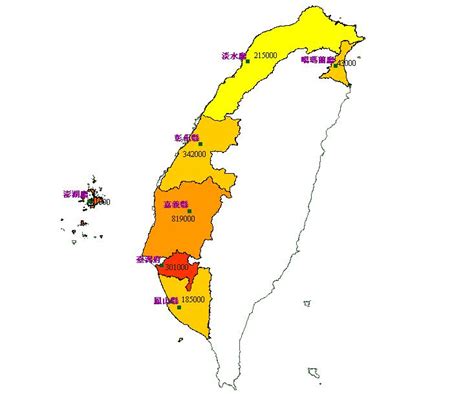 台湾人口-台湾的人口分布