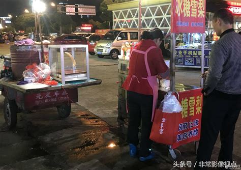 六安步行街一女子卖烤红薯，一天忙碌十几个小时卖百余斤，非常辛苦-六安百态 - 六安论坛 - 六安人论坛