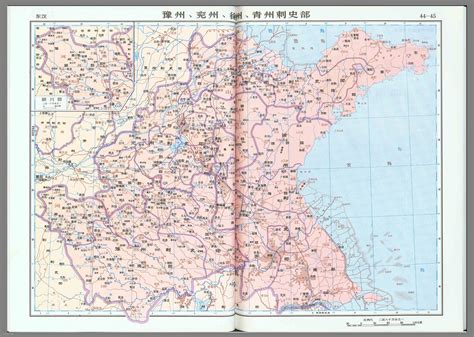 东汉 兖豫青徐刺史部地图高清版-历史地图网