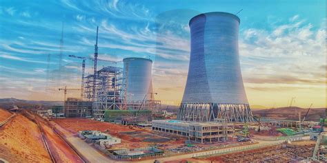 高温气冷堆核电厂模型-核能发电模型-压水堆核电站模型_华龙一_厂房_设备
