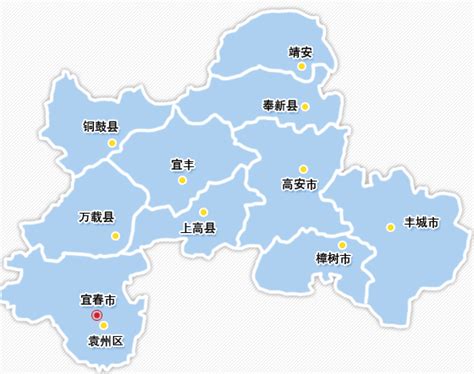 江西宜春地图像螃蟹，为何市中心在一只脚上？-搜狐大视野-搜狐新闻