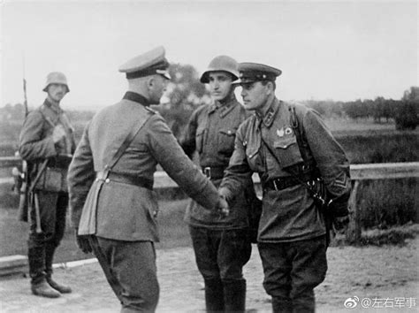 二战中第一次两国友好会师，1939年9月苏德布列斯特会师|苏联|波兰|布列斯特_新浪新闻