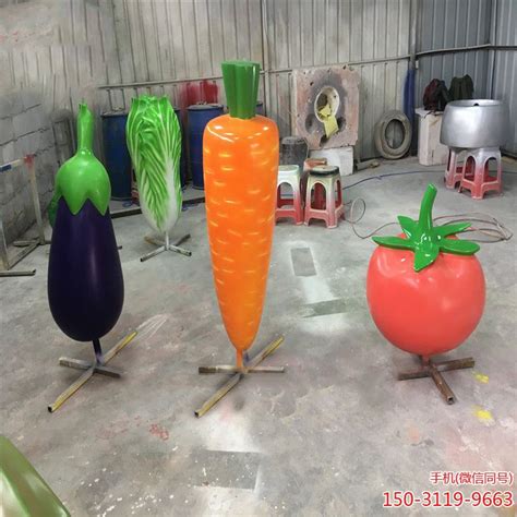 玻璃钢仿真蔬菜雕塑_厂家图片价格-玉海雕塑
