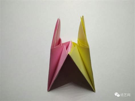 史上最好玩的折纸玩具,压缩折纸,手工一拉就变脸_大山谷图库