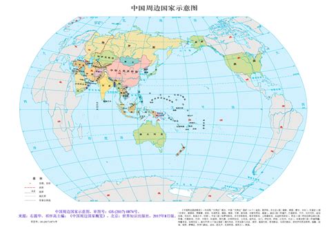 阿拉逸佰 - 世界主要国家及地区地图素材C 可编辑