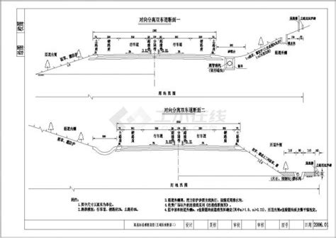 普通公路、道路标准横断面图（十四种路段面）_路桥隧道附属设计施工图_土木在线