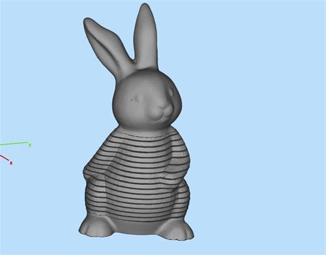 弹簧兔 by DIY - 3D打印模型文件3D模型库 -免费/平价 魔猴网