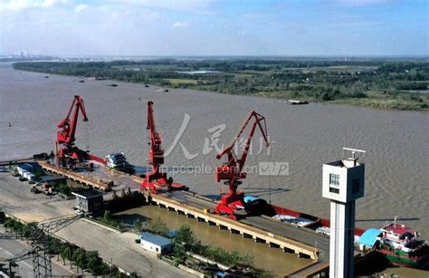 安徽铜陵港长江外贸码头升级改造完工