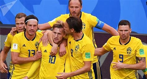 2018世界杯瑞典队挺进四分之一决赛 - 俄罗斯卫星通讯社