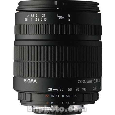 Sigma 28-300mm f/3.5-6.3 DG Macro Autofocus Lens 795306 B&H