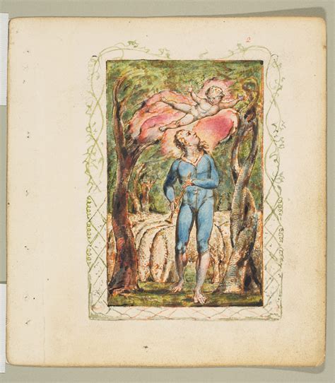 William Blake | Songs of Innocence: Frontispiece | The Metropolitan ...