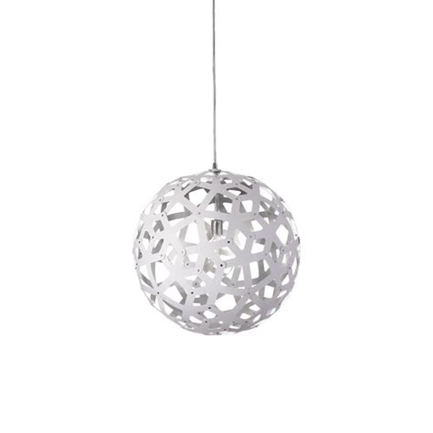 Dainolite Talini White Modern/Contemporary Globe Hanging Pendant Light ...