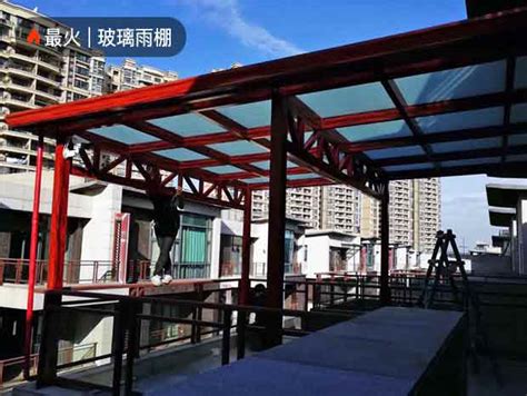147.6米悬挂式双向拱形玻璃雨棚施工工法-项目技术管理-筑龙项目管理论坛