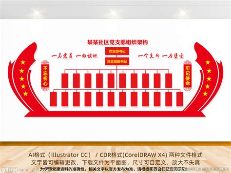 党员责任区表格展板设计PSD素材免费下载_红动中国