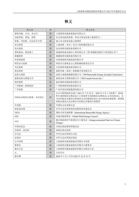 300129-泰胜风能-2022年年度报告.PDF_报告-报告厅