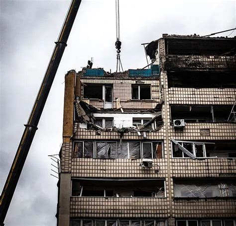 基辅被轰炸的建筑 ©Kyivcity.gov.ua