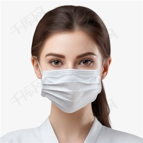 温柔女生头像戴面具