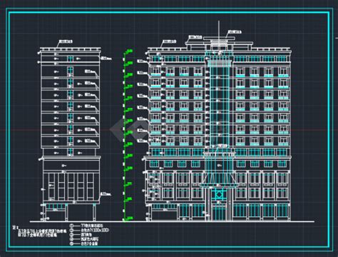 江西赣州市某拆迁安置小区平面规划设计CAD图纸（占地7万平米）_住宅小区_土木在线