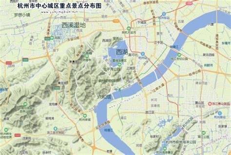 杭州地图