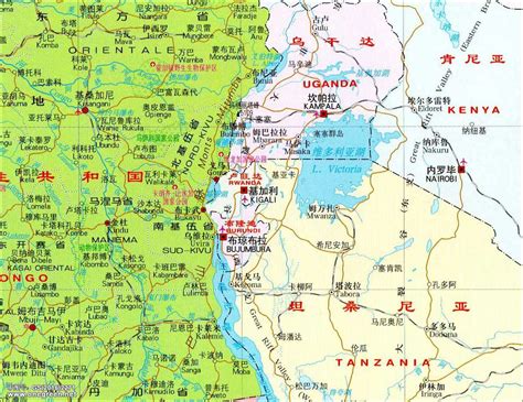 布隆迪地图图片