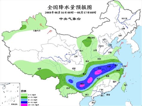 8月16日：未来三天全国天气预报 - 天气预报 -中国天气网