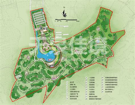 0119公墓规划设计公墓殡仪馆建设项目规划总平面图CAD图纸DWG-淘宝网