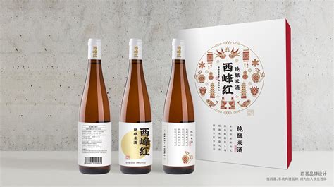 四喜品牌设计-庆阳特产西峰红米酒黄酒包装设计升级_四喜亮点包装设计-站酷ZCOOL