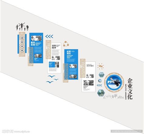 企业楼梯文化 设计图__展板模板_广告设计_设计图库_昵图网nipic.com