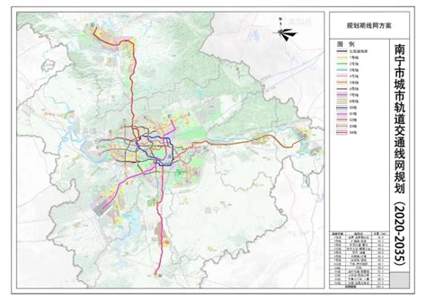 南宁市城市轨道交通线网规划（2020-2035）-规划导航网