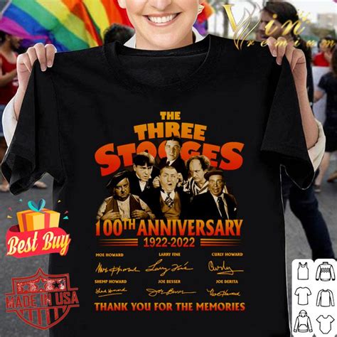 The Three Stooges 100th Anniversary 1922-2022 Signed Thank You Memories ...