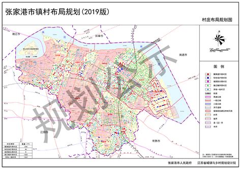 张家港市城市总体规划图汇总 - 张家港市自然资源和规划局