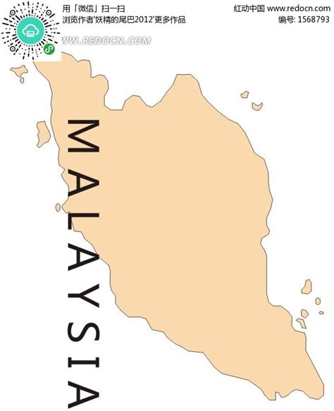 马来半岛地图图片