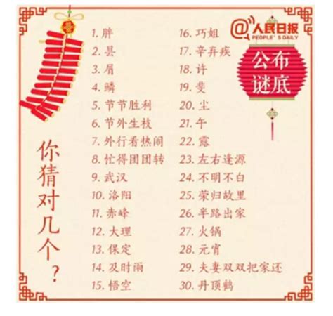 2016年元宵节最新灯谜及答案：猜灯谜 看花灯-闽南网
