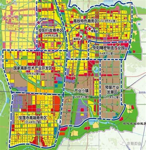 安阳未来5年城市规划,安阳市云轨完整规划图,安阳最新规划发展图_大山谷图库