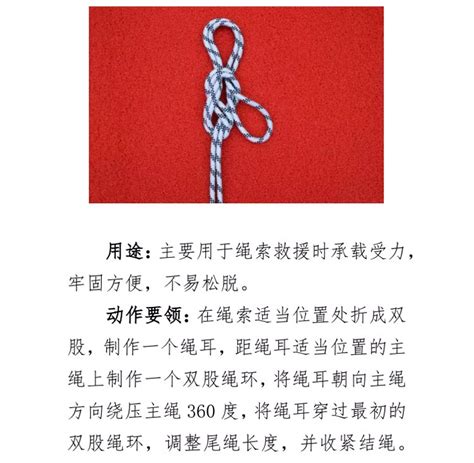 八字结打法图解图片