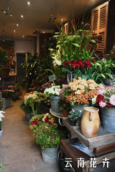 国外花店布置欣赏 法国菲力普·欧利沃花店