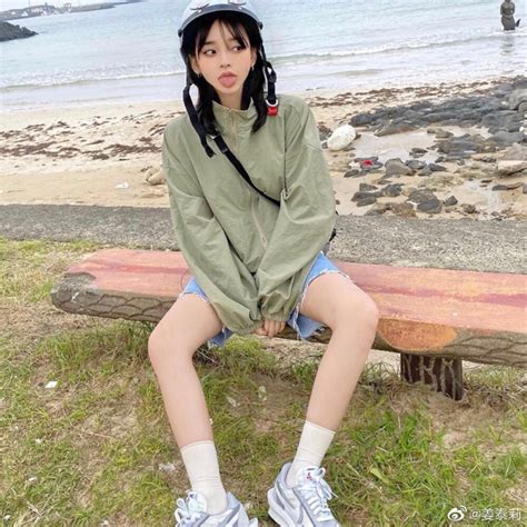 chuu模特姜泰莉taeri图片