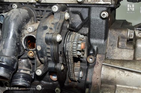 2015款奔驰GLK260水泵拆解查找水温高的原因 - - myt126汽车改装网