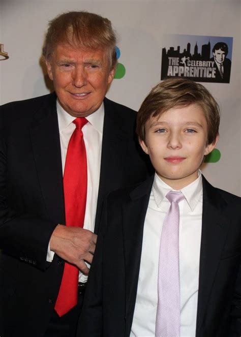 特朗普的儿子巴伦才是真正高富帅，12岁的他身高都赶上190cm父亲|巴伦|高富帅|身高_新浪新闻