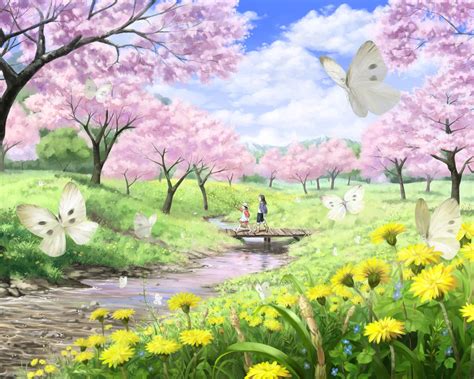 【1280x1024】美丽的春天风景桌面壁纸 - 彼岸桌面