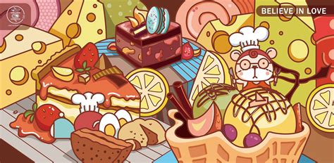 手绘甜品美食饮品|插画|创作习作|阿拉米Aramy - 原创作品 - 站酷 (ZCOOL)