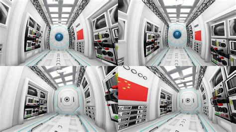 高细节天和号核心舱(中国天宫空间站)内部结构3D模型源文件,MAX,FBX格式_飞行器模型下载-摩尔网CGMOL