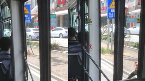 公交车刚刚到站，2秒内迅速开门后关门，车上乘客看懵了！_腾讯视频