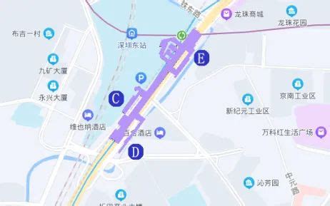 深圳地铁14号线布吉站有几个出入口 - 深圳本地宝