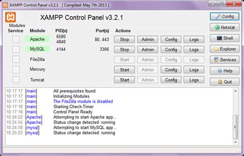 XAMPP安装配置（最）详细教程图解_xampp安装教程-CSDN博客