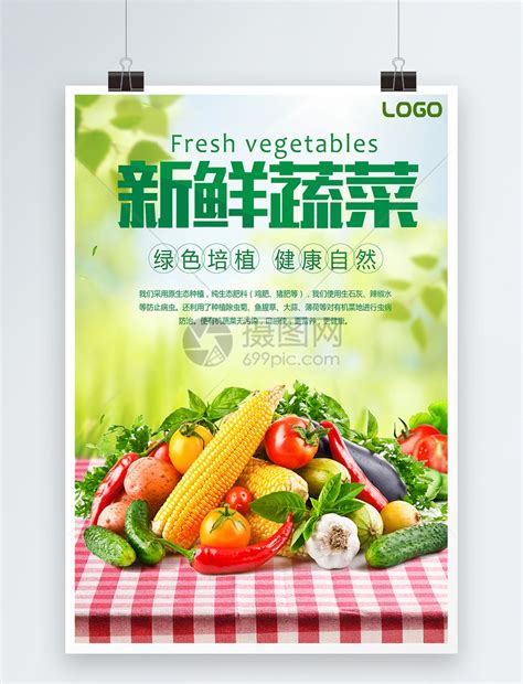 新鲜蔬菜海报模板素材-正版图片400207925-摄图网